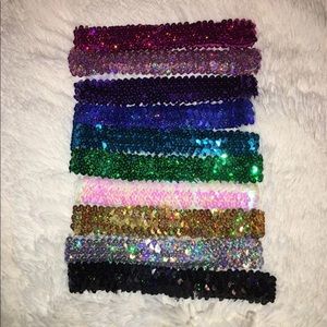 Sequin headbands